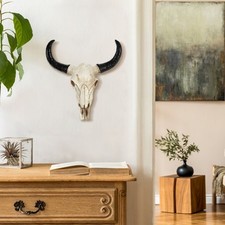 Wall Hanging Bull Head Cow