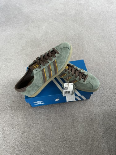 Adidas malmo green brown - green/brown, size