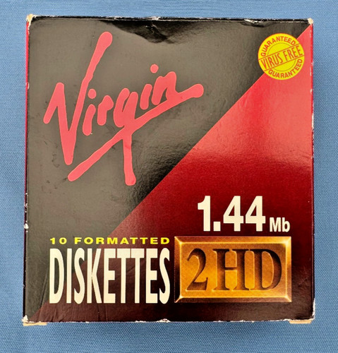 Virgin 2hd floppy - virgin,
