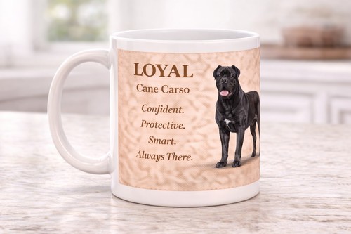 Cane corso mug loyal dog - corso,