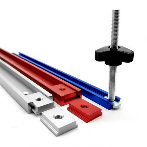 Aluminium track slot - aluminium, t