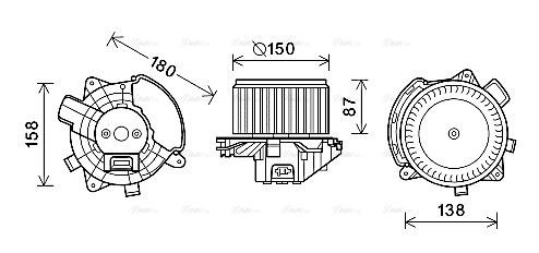 Ft8409 ava blower fit - blower,