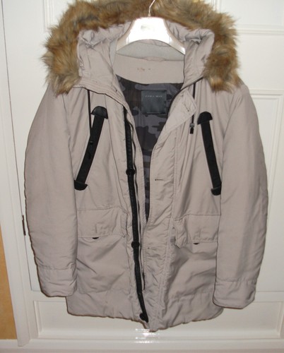 Zara mens winter parka coat - mens,