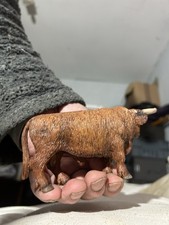 Small Resin Cow Figurine 
