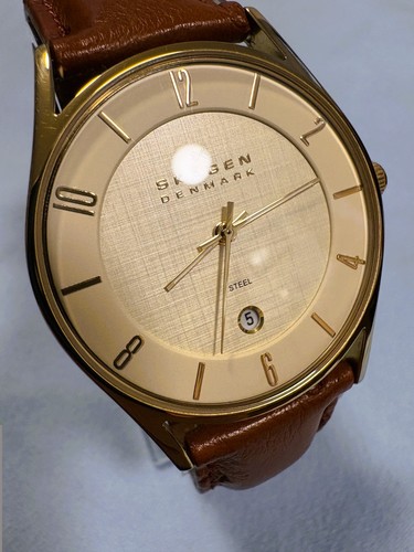 Skagen 37mm beige champagne - 37mm,