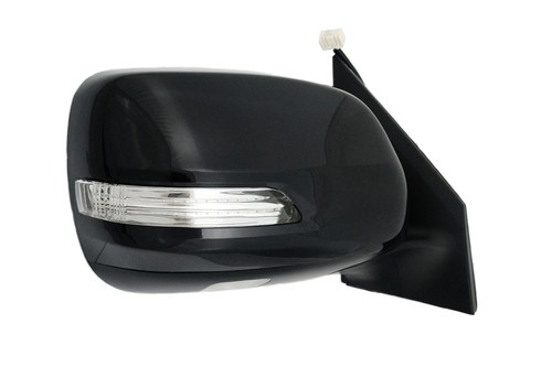 Door wing mirror black - mirror,