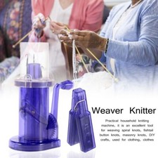 DIY Knitting Machine Weave