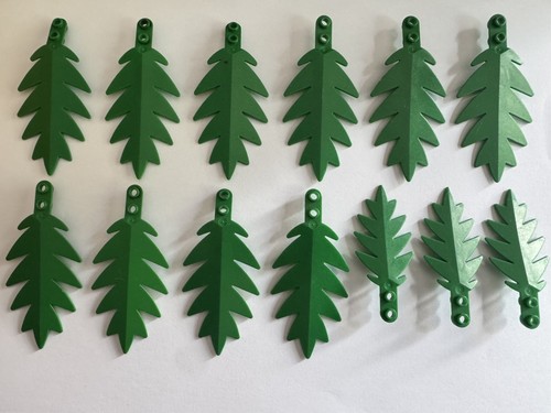 Lego green plant 2518 6148 - green,