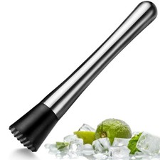 Cocktail Muddler, Steel Ice