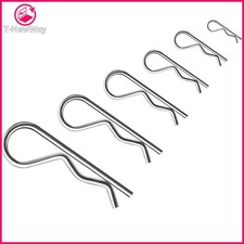 R CLIPS ZINC PLATED STEEL