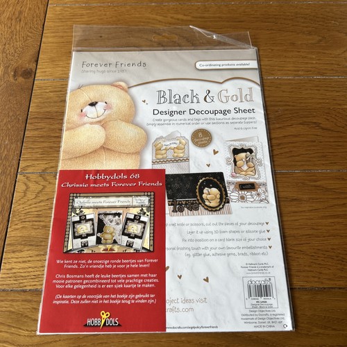 Docrafts forever friends - friends, black