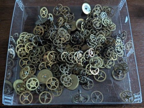 Pocket watch train wheels - watch,