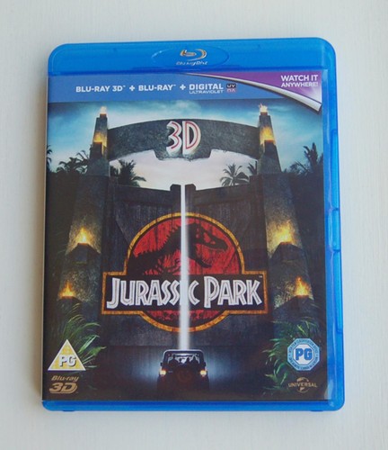 Jurassic park uk - 3d, blu-ray