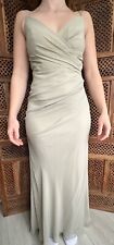 Wed2b Thea Sage Green Bridesmaid Dress  Size 10 RRP £119