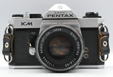 ASAHI Pentax KM Vintage SLR Camera w/ Pentax 55mm F1.8 Lens