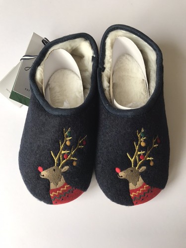 Joules girls slippet felt - joules, mule