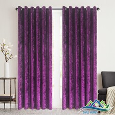Luxury Crushed Velvet Curtains