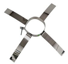 Flue Liner Top Bracket Chimney Support Clamp Stove Pipe Central Clip