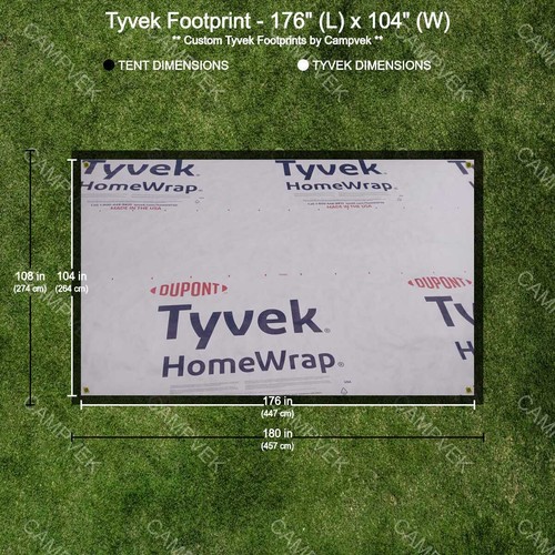 Tyvek footprint - 9',