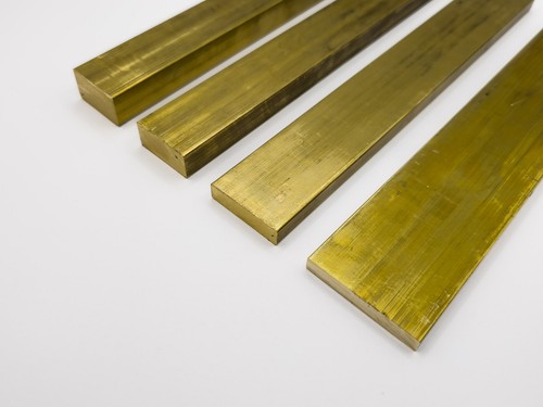 Brass rod ms58 flat - brass,