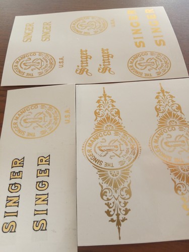 Restoration decals for antique