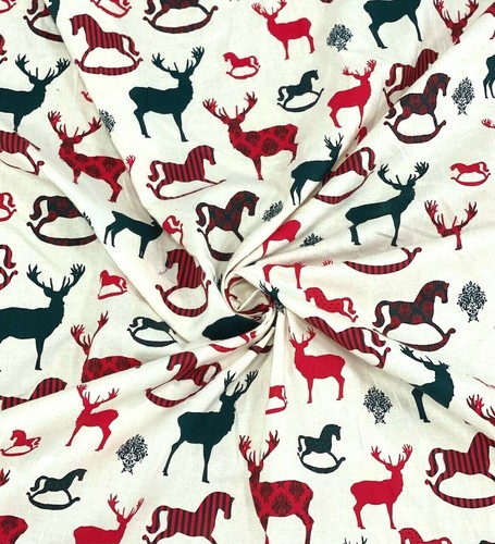100 cotton fabric christmas - 100%,