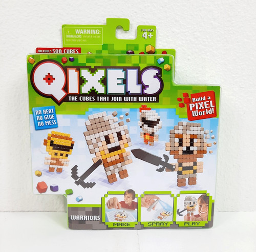 Qixels warriors pack building - warriors,