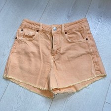 Zara Orange Girls Denim shorts (10)