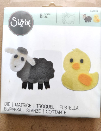 Sizzix bigz die sweet - sizzix, spring