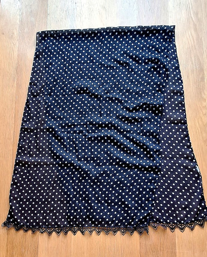 Navy blue spotted - navy,