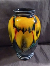 Poole Pottery Wild Poppy Exquisite Large Vase