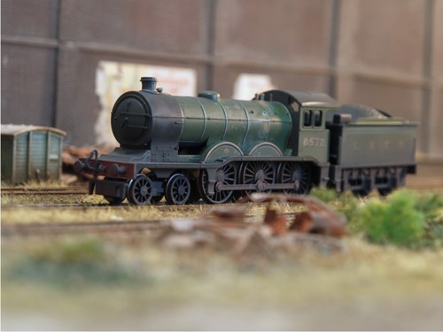 Weathered locomotive oo - locomotive,
