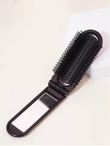 Folding hair brush - hair, with