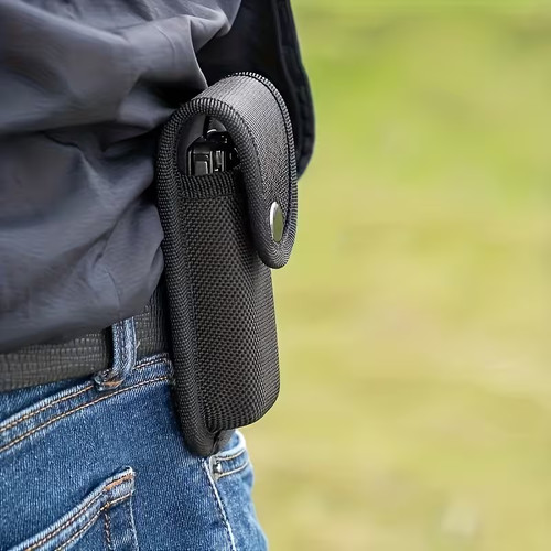 Folding knife case with - case, belt