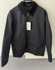 Zara Man Contrast/Cord Collar