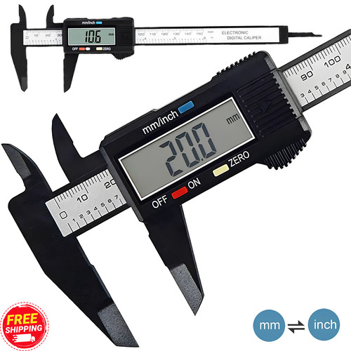 150mm digital caliper - 6",