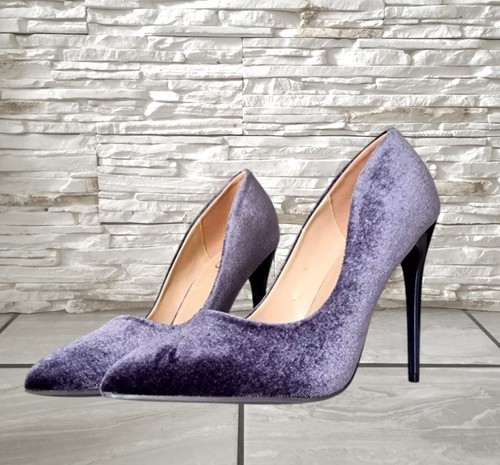Ladies velvet pointed toe - ladies,