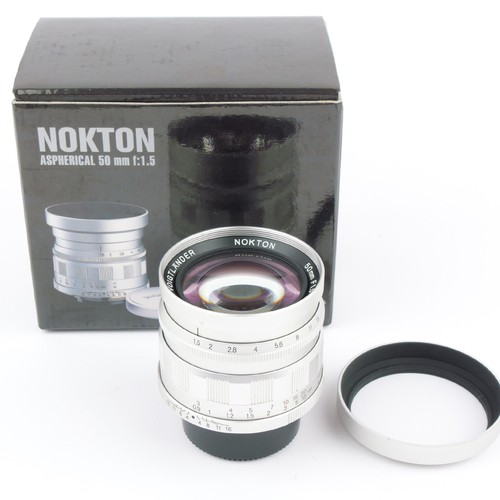 Voigtländer nokton leica - leica, m