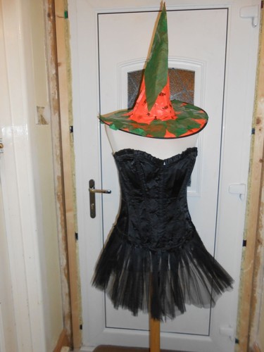 Fancy dress sexy black - fancy, corset