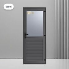 PVC UPVC Single Door Clear