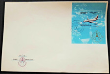 FDC Nicaragua  Stockholm 86 "Saab Fairchild 340" 1986