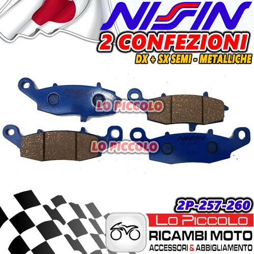 Kit brake pads nissin - kit,