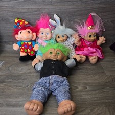 Troll Dolls Lot 5 XL 15 in 10