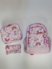 School Backpack Set Pink