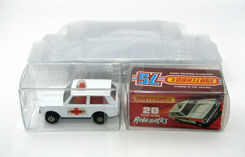 Matchbox protector cases - x,