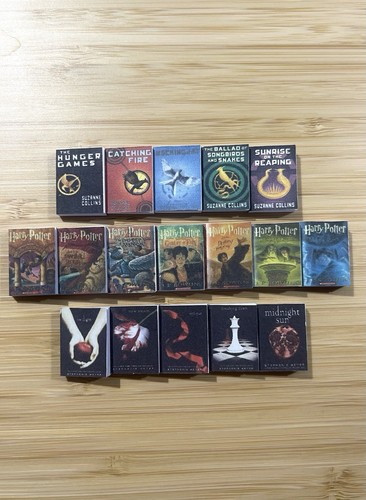 Miniature book sets twilight - miniature,