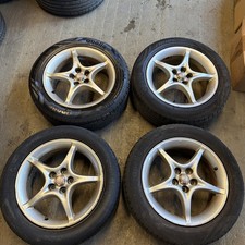 4 X OEM TOYOTA CELICA 1999-2005 16” ALLOY WHEEL 5x100 Pcd 54.1mm Tyre 205/50/16