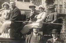 RP Postcard - Charabanc, Unidentified Location, Ilfracombe, Devon?
