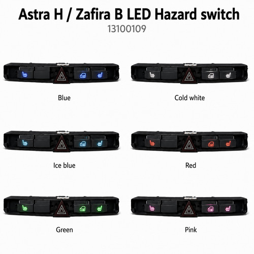 Astra led hazard - h, rail