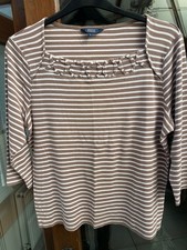 Ladies Striped Maine New